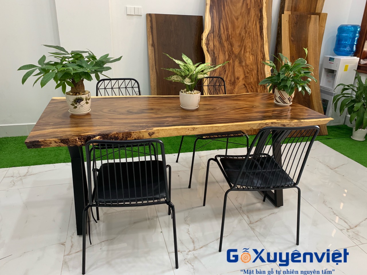 lựa chọn bàn gỗ me tây nguyên tấm