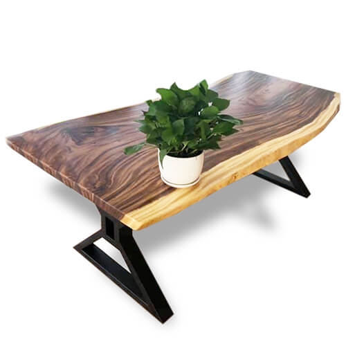 Bàn làm việc gỗ me tây cho phòng giám đốc 