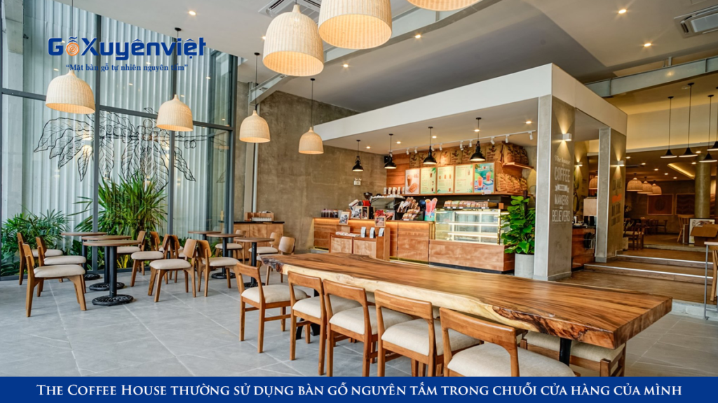 Bàn gỗ tự nhiên nguyên tấm