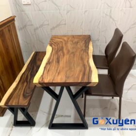Bàn ghế gỗ Me Tây