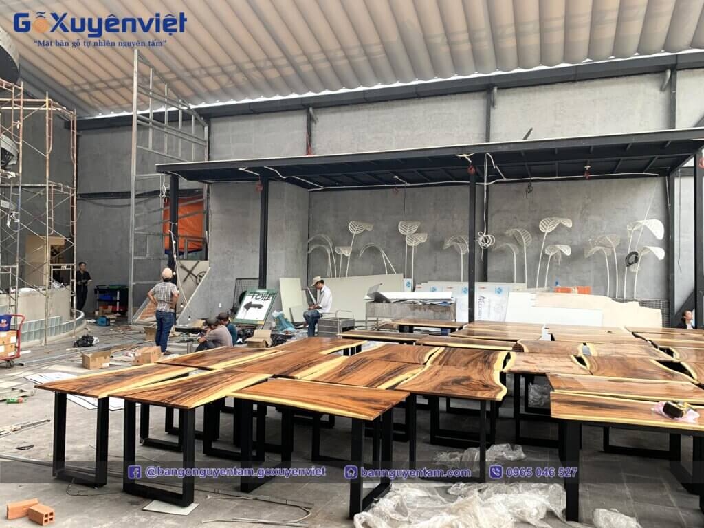 bàn gỗ nguyên khối bàn gỗ nguyên khối