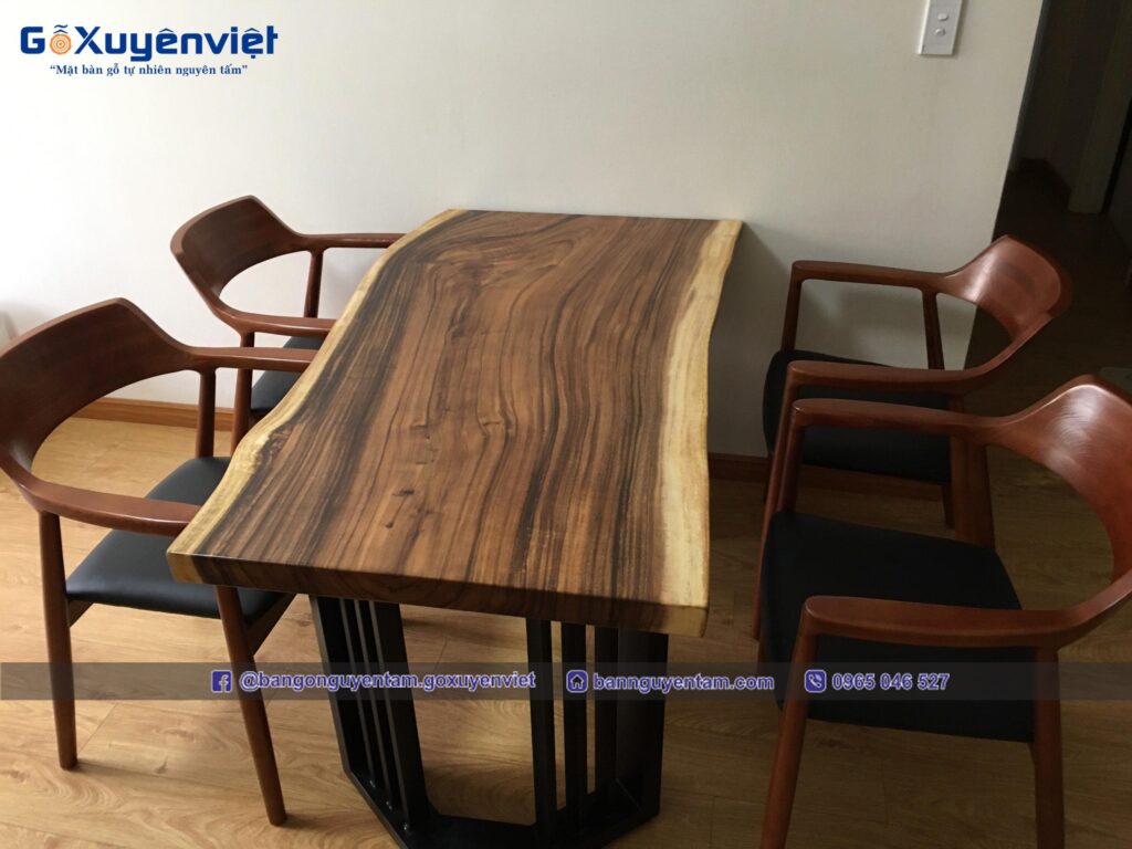 bàn gỗ nguyên tấm