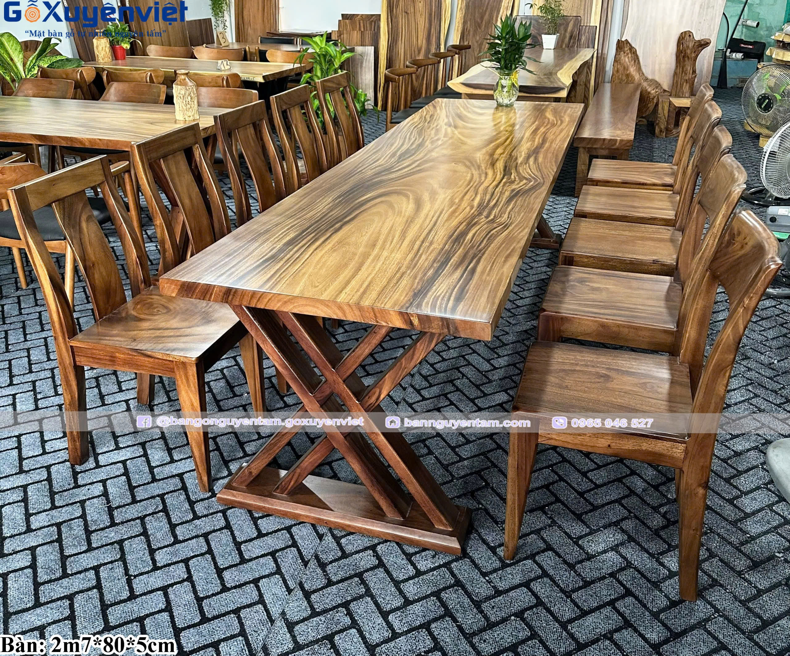 Ghế gỗ me tây hiện đại