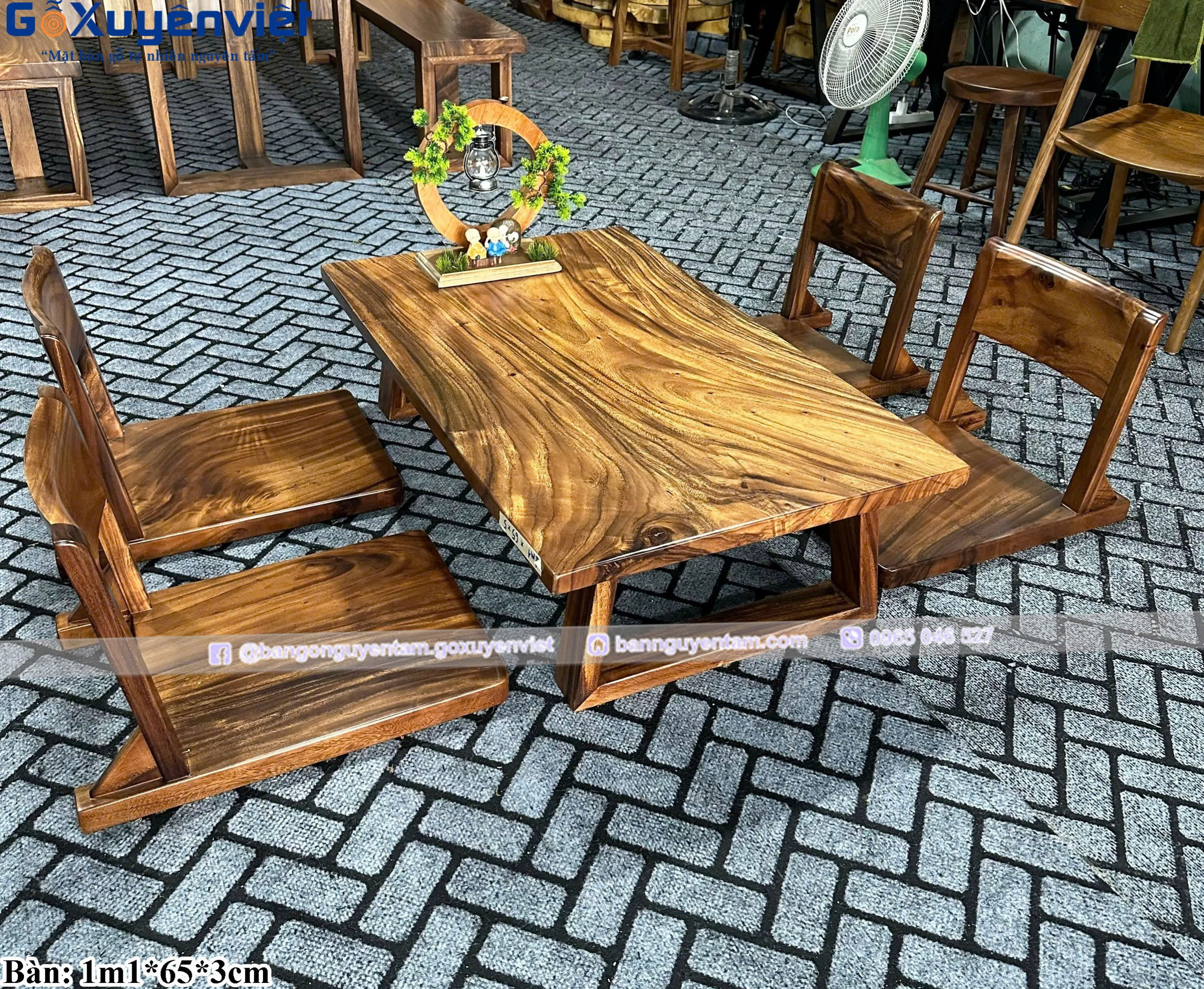 Ghế gỗ me tây đẹp